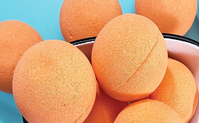 ORANGE BATH BOMBS
