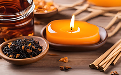 AMBER FOR CANDLES